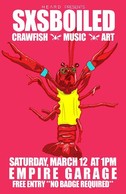 SXSBoiled, Crawfish and Music Party at SXSW 2016